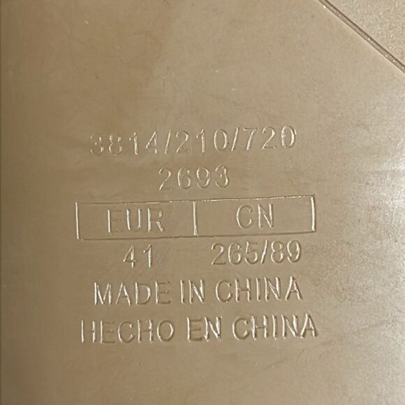 (S1) Zara Rhinestone Flat Sandals Size 10 - Picture 9 of 11